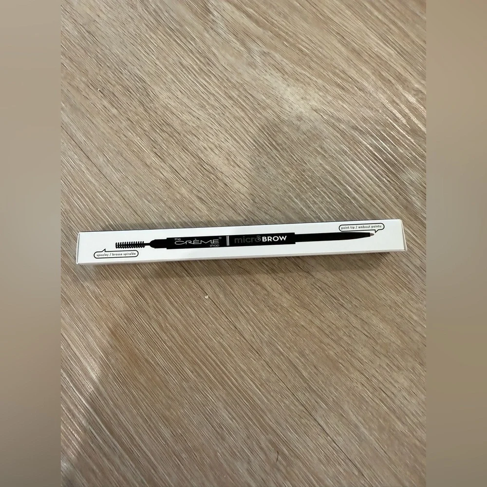 NEW The Crème Shop Micro Brow Pencil & Spooley - Blonde